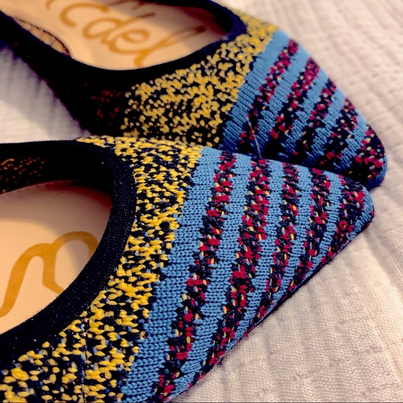 Sam Edelman patterned pointed toe flats - 7 - Picture 10 of 11